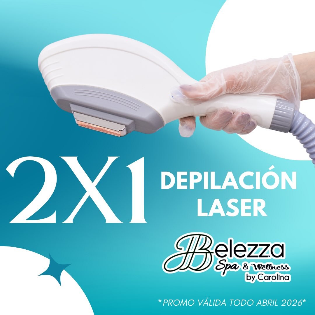 Depilación láser 2x1 en Belezza Spa