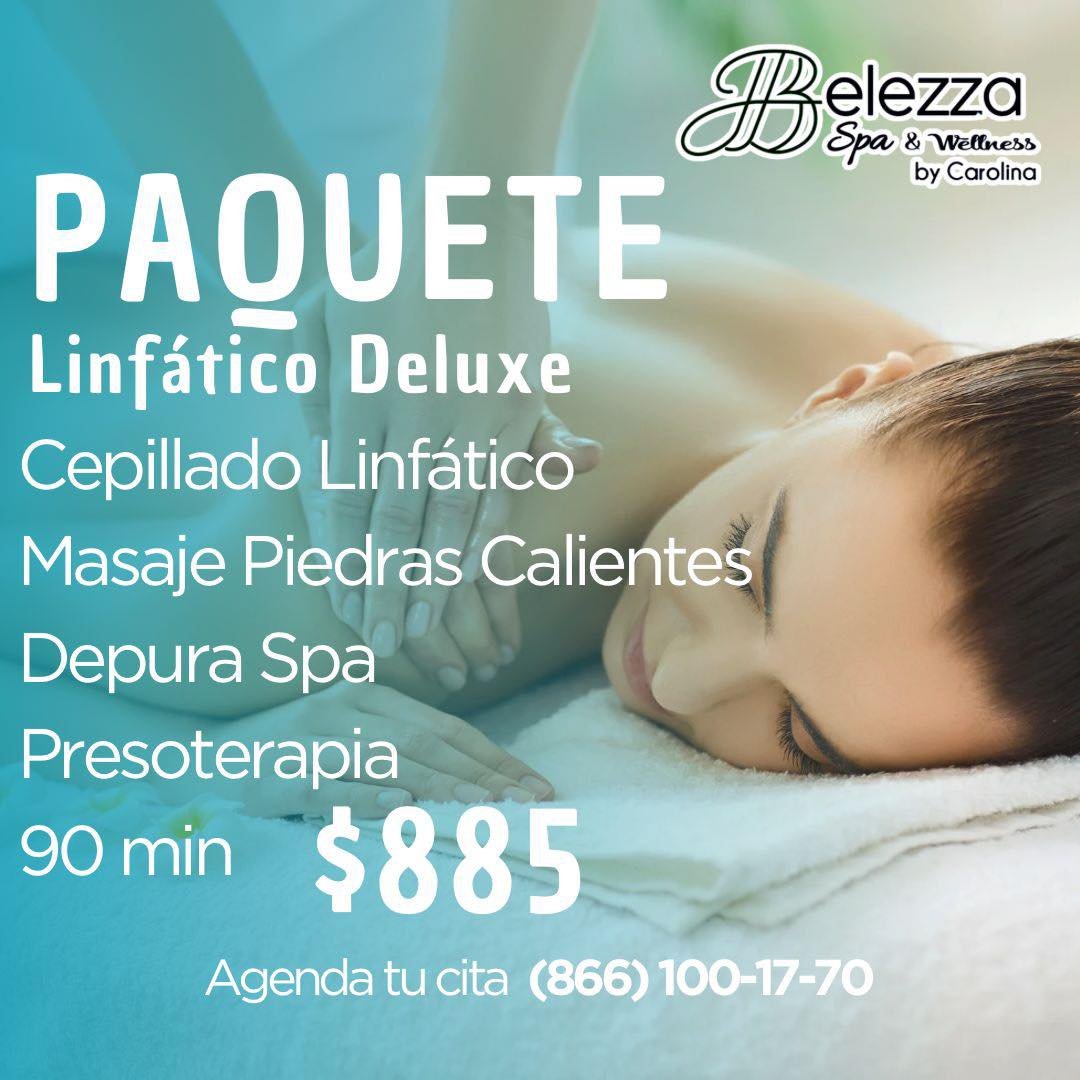 Paquete Linfático Deluxe Belezza Spa